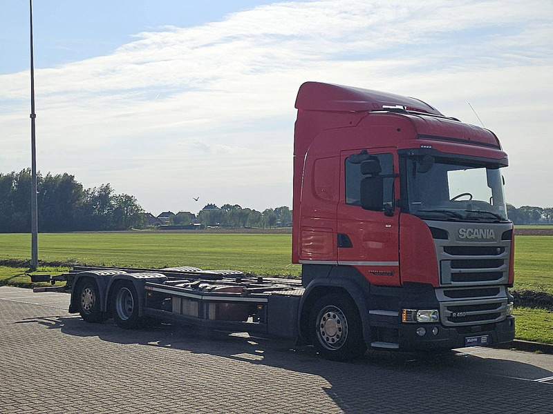 Scania R450 HL 6X2*4 RET. CROWN - Camion porte-conteneur/ Caisse mobile: photos 5 Scania R450 HL 6X2*4 RET. CROWN - Camion porte-conteneur/ Caisse mobile: photos 5