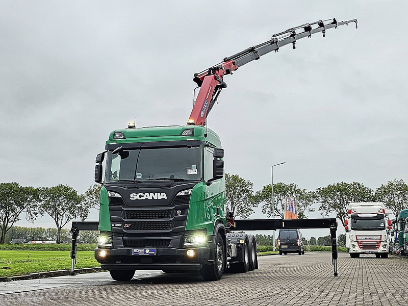 Scania R450 6X4 HMF 2320 K6 - Tracteur routier: photos 1 Scania R450 6X4 HMF 2320 K6 - Tracteur routier: photos 1