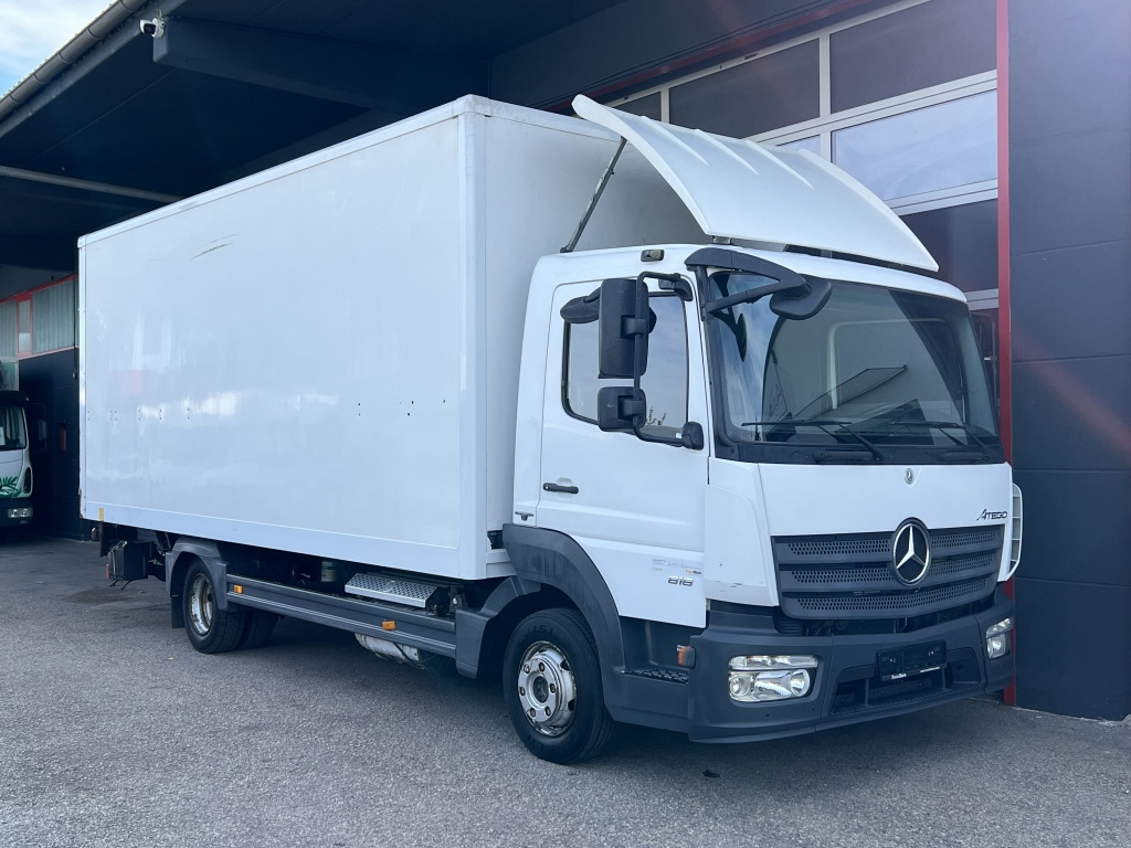 Mercedes-Benz Atego 818 Klima AHK 6,05m Koffer LBW Tempomat - Fourgon grand volume: photos 1 Mercedes-Benz Atego 818 Klima AHK 6,05m Koffer LBW Tempomat - Fourgon grand volume: photos 1