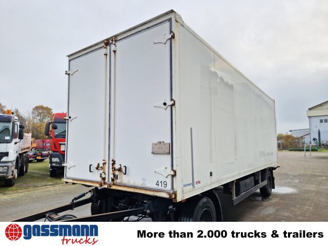 Hofmann, Kleiderkofferanhänger, durchladbar, - Remorque fourgon: photos 3 Hofmann, Kleiderkofferanhänger, durchladbar, - Remorque fourgon: photos 3