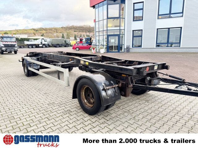 Remorque ampliroll/ Multibenne Hüffermann HSA 18.70 Schlittenabroller: photos 9