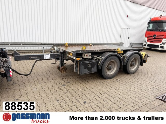 Hüffermann HTM 13.35 P Absetzanhänger - Remorque porte-conteneur/ Caisse mobile: photos 1 Hüffermann HTM 13.35 P Absetzanhänger - Remorque porte-conteneur/ Caisse mobile: photos 1