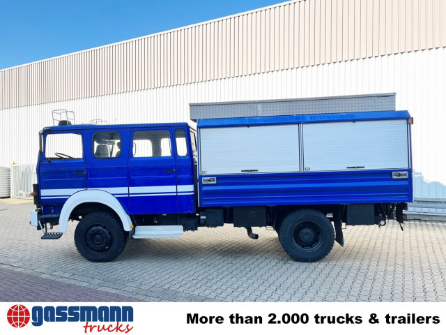 Iveco 120-23 AW 4x4 Doka, V8-Motor, Gerätewagen, - Camion plateau: photos 4 Iveco 120-23 AW 4x4 Doka, V8-Motor, Gerätewagen, - Camion plateau: photos 4