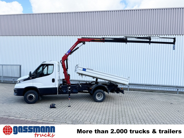 Iveco Daily 70C18H 4x2 mit Kran HMF 340-K3, Funk - Camion benne, Camion grue: photos 4 Iveco Daily 70C18H 4x2 mit Kran HMF 340-K3, Funk - Camion benne, Camion grue: photos 4