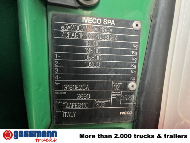 Iveco EuroCargo ML160E28 4x2 mit Kran Hiab XS 088 ES-2 - Camion benne, Camion grue: photos 5 Iveco EuroCargo ML160E28 4x2 mit Kran Hiab XS 088 ES-2 - Camion benne, Camion grue: photos 5
