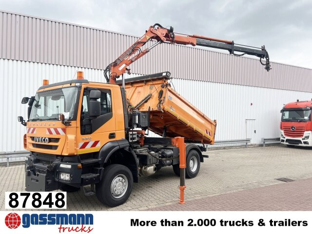 Iveco Trakker AD190T33W 4x4, Winterdienstausstattung, - Camion benne, Camion grue: photos 1 Iveco Trakker AD190T33W 4x4, Winterdienstausstattung, - Camion benne, Camion grue: photos 1