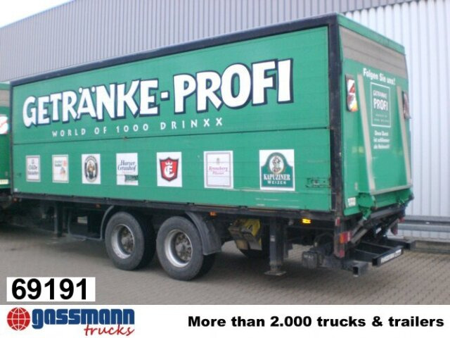 Kögel ZFHB 18, Böse Getränkekoffer, BÄR LBW - Remorque fourgon: photos 1 Kögel ZFHB 18, Böse Getränkekoffer, BÄR LBW - Remorque fourgon: photos 1