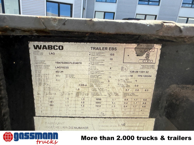 Lag 0-3-39 CD Containerchassis, 20ft und 30ft, ADR - Semi-remorque porte-conteneur/ Caisse mobile: photos 2 Lag 0-3-39 CD Containerchassis, 20ft und 30ft, ADR - Semi-remorque porte-conteneur/ Caisse mobile: photos 2