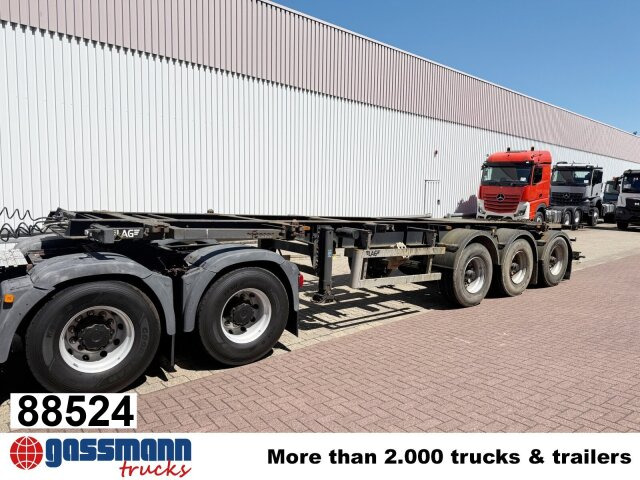 Lag 0-3-39 CD Containerchassis, 20ft und 30ft, ADR - Semi-remorque porte-conteneur/ Caisse mobile: photos 1 Lag 0-3-39 CD Containerchassis, 20ft und 30ft, ADR - Semi-remorque porte-conteneur/ Caisse mobile: photos 1