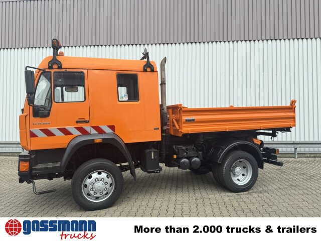 Camion benne MAN 14.225 LAK 4x4 BB Doka, Winterdienstausstattung: photos 12