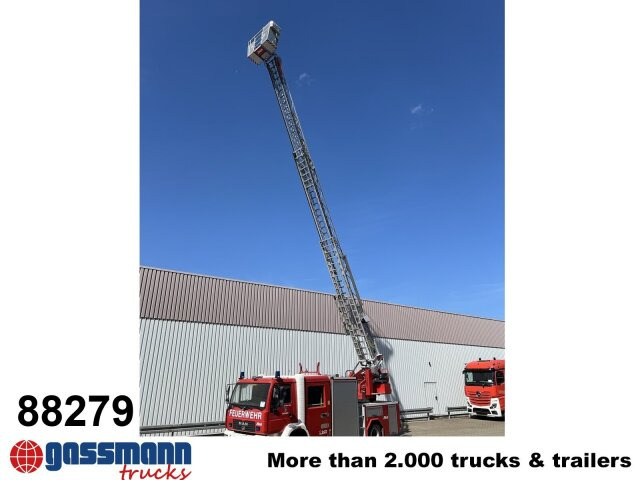 MAN LE 15.255 4x2 LLC Doka, Metz DLA-K 12/9 - Camion de pompier: photos 1 MAN LE 15.255 4x2 LLC Doka, Metz DLA-K 12/9 - Camion de pompier: photos 1