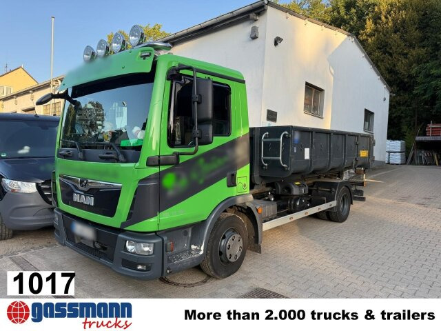 MAN TGL 10.180 4x2 BL City-Abrollkipper - Camion ampliroll: photos 1 MAN TGL 10.180 4x2 BL City-Abrollkipper - Camion ampliroll: photos 1