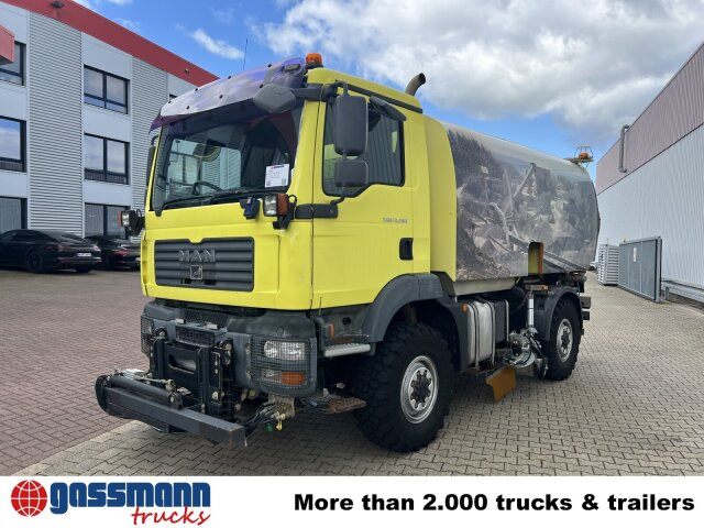Balayeuse de voirie MAN TGM 13.280 4X4 BL, Kehhrmaschine Nothelfer Kobit: photos 12
