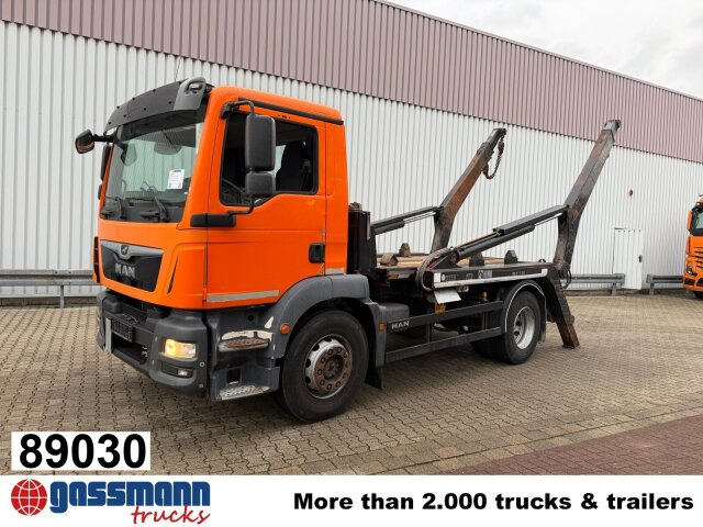 MAN TGM 18.290 4x2 BB, Tele-Absetzer - Camion multibenne: photos 1 MAN TGM 18.290 4x2 BB, Tele-Absetzer - Camion multibenne: photos 1