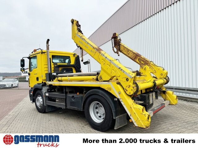 Camion multibenne MAN TGM 18.290 4x2 BL, Meiller Teleabsetzkipper,: photos 13