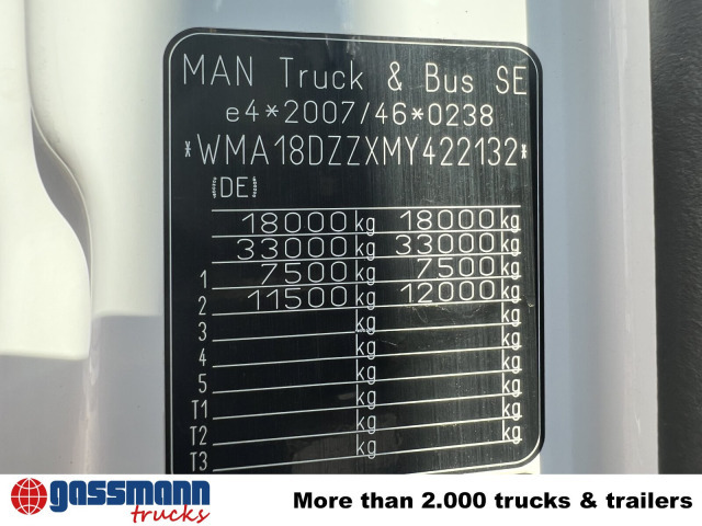 MAN TGM 18.320 4x2 BL, Hiab Tele-Absetzanlage, Funk - Camion multibenne: photos 3 MAN TGM 18.320 4x2 BL, Hiab Tele-Absetzanlage, Funk - Camion multibenne: photos 3