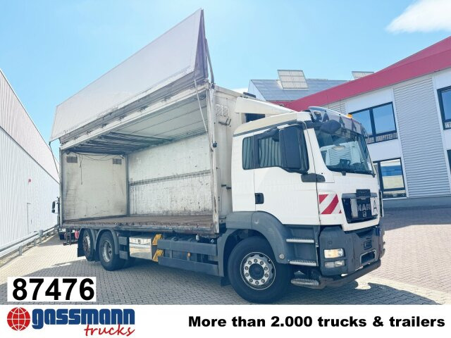 MAN TGS 26.360 6X2-4 BL, Lift-/Lenkachse, - Camion fourgon: photos 1 MAN TGS 26.360 6X2-4 BL, Lift-/Lenkachse, - Camion fourgon: photos 1