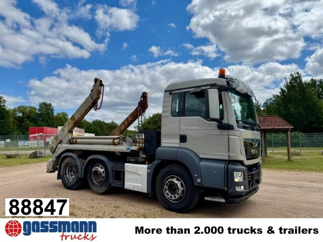 MAN TGS 26.420 6X2/4 BL, Lenk-/Liftachse, - Camion multibenne: photos 1 MAN TGS 26.420 6X2/4 BL, Lenk-/Liftachse, - Camion multibenne: photos 1
