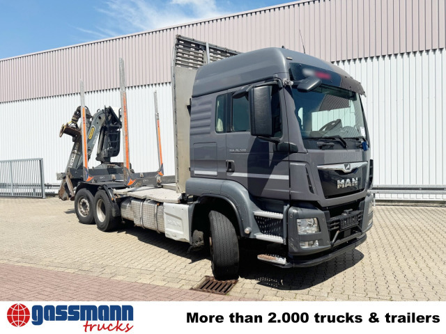 Camion grumier, Camion grue MAN TGS 26.500 6X4H-4 BL, PriTarder, HydroDrive,: photos 8
