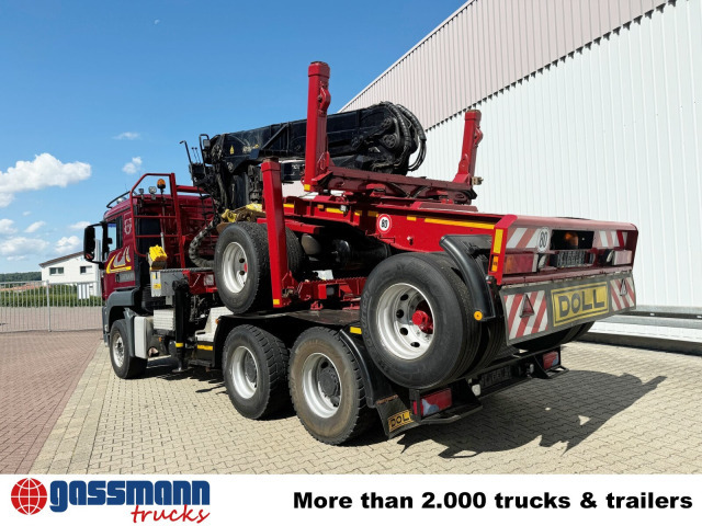 Camion grumier, Camion grue MAN TGS 26.540 6X4 BL, Intarder, Kran Epsilon: photos 12