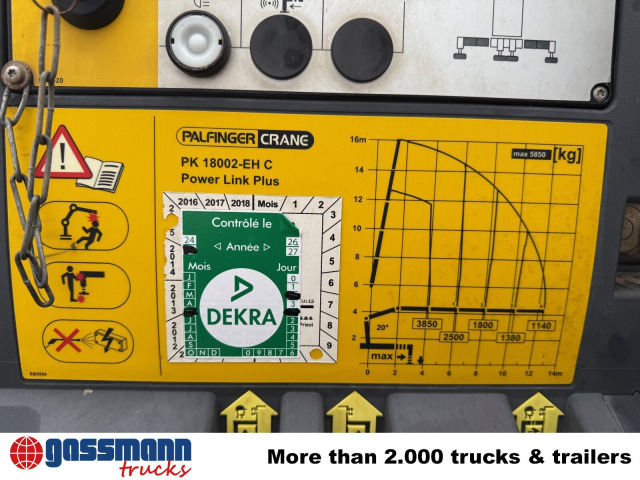 MAN TGS 33.400 6x4 BB, Navi, Heckkran PK18002-EH C, - Camion plateau, Camion grue: photos 5 MAN TGS 33.400 6x4 BB, Navi, Heckkran PK18002-EH C, - Camion plateau, Camion grue: photos 5