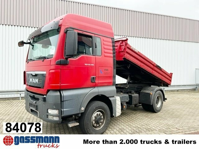 MAN TGX 18.440 4x4H BL, HydroDrive, SZM/Kipper - Camion benne: photos 1 MAN TGX 18.440 4x4H BL, HydroDrive, SZM/Kipper - Camion benne: photos 1