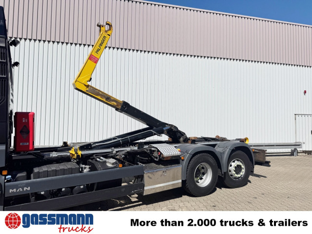MAN TGX 26.510 6X2-4 LL, Lenk-/Liftachse, Funk - Camion ampliroll: photos 2 MAN TGX 26.510 6X2-4 LL, Lenk-/Liftachse, Funk - Camion ampliroll: photos 2