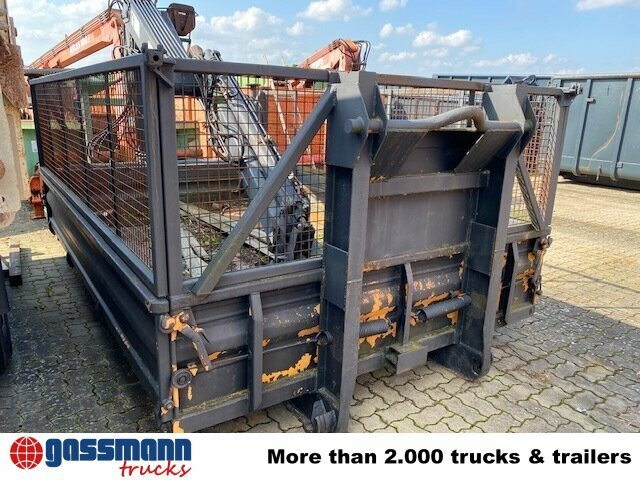 Meiller Abrollcontainer mit Kran Hiab 071 AW B3, ca. - Benne ampliroll: photos 4 Meiller Abrollcontainer mit Kran Hiab 071 AW B3, ca. - Benne ampliroll: photos 4