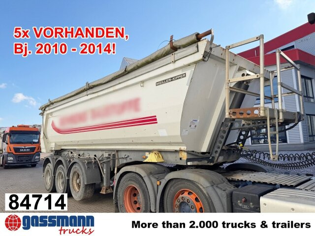 Meiller MHPS 12/27, Stahlmulde ca. 26m³, Liftachse - Semi-remorque benne: photos 1 Meiller MHPS 12/27, Stahlmulde ca. 26m³, Liftachse - Semi-remorque benne: photos 1