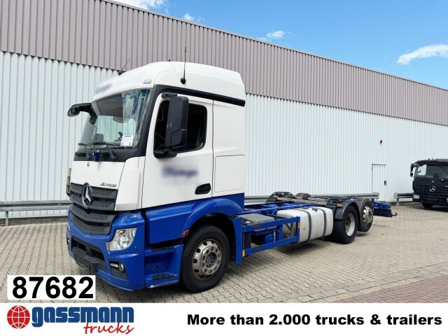 Mercedes-Benz Actros 2540 L 6x2, Retarder, Liftachse, - Châssis cabine: photos 1 Mercedes-Benz Actros 2540 L 6x2, Retarder, Liftachse, - Châssis cabine: photos 1