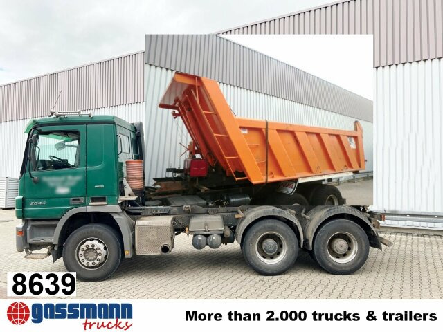 Mercedes-Benz Actros 2644/48 K 6x4, Stahlmulde ca. 14m³ - Châssis cabine: photos 1 Mercedes-Benz Actros 2644/48 K 6x4, Stahlmulde ca. 14m³ - Châssis cabine: photos 1