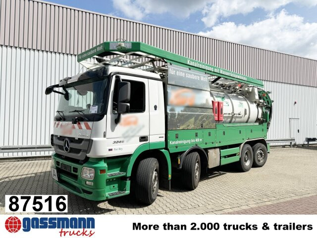 Mercedes-Benz Actros 3244 L 8x2/6, Assmann Saug- und - Balayeuse de voirie: photos 1 Mercedes-Benz Actros 3244 L 8x2/6, Assmann Saug- und - Balayeuse de voirie: photos 1