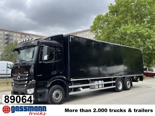 Mercedes-Benz Antos 2536 L 6x2, Lenk-/Liftachse, MBB LBW - Camion fourgon: photos 1 Mercedes-Benz Antos 2536 L 6x2, Lenk-/Liftachse, MBB LBW - Camion fourgon: photos 1