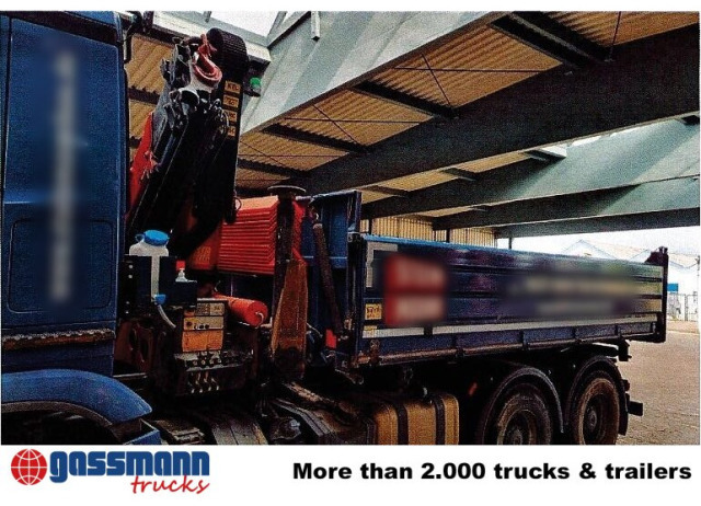 Camion benne, Camion grue Mercedes-Benz Arocs 2640 LK 6x4, Alu-Bordwände, Kran: photos 10