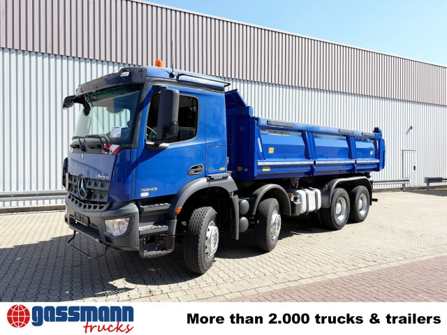 Camion benne Mercedes-Benz Arocs 3243 K 8x4/4, Bordmatik: photos 8