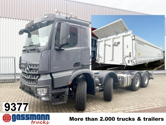 Mercedes-Benz Arocs 3251 L 8x4/4, Motorabtrieb - Camion benne: photos 1 Mercedes-Benz Arocs 3251 L 8x4/4, Motorabtrieb - Camion benne: photos 1