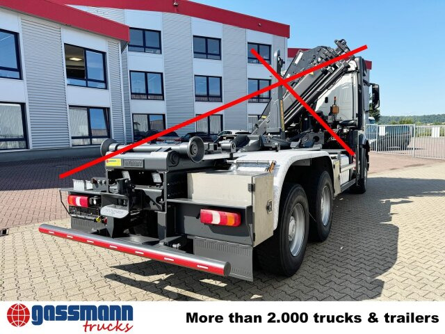 Camion ampliroll Mercedes-Benz Arocs 3351 AK 6x6, Retarder, Navi, Grounder: photos 10