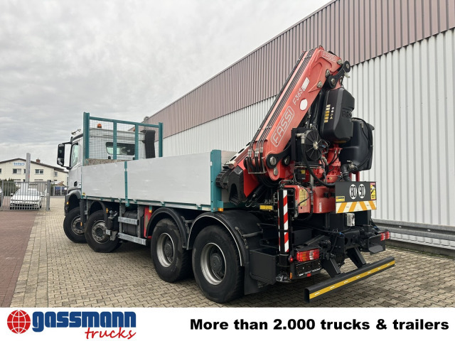 Mercedes-Benz Arocs 4151 K 8x4, Fassi Heckkran F 365 RA. 2.26 - Camion plateau, Camion grue: photos 3 Mercedes-Benz Arocs 4151 K 8x4, Fassi Heckkran F 365 RA. 2.26 - Camion plateau, Camion grue: photos 3