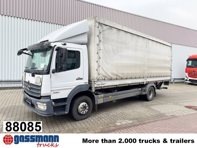 Mercedes-Benz Atego 1530 L 4x2 mit LBW Dhollandia - Camion plateau: photos 1 Mercedes-Benz Atego 1530 L 4x2 mit LBW Dhollandia - Camion plateau: photos 1