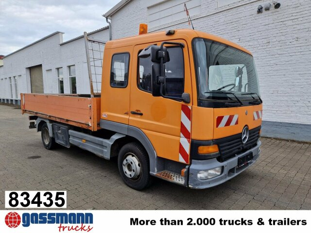 Mercedes-Benz Atego 815 4x2, 2x AHK - Camion plateau: photos 1 Mercedes-Benz Atego 815 4x2, 2x AHK - Camion plateau: photos 1