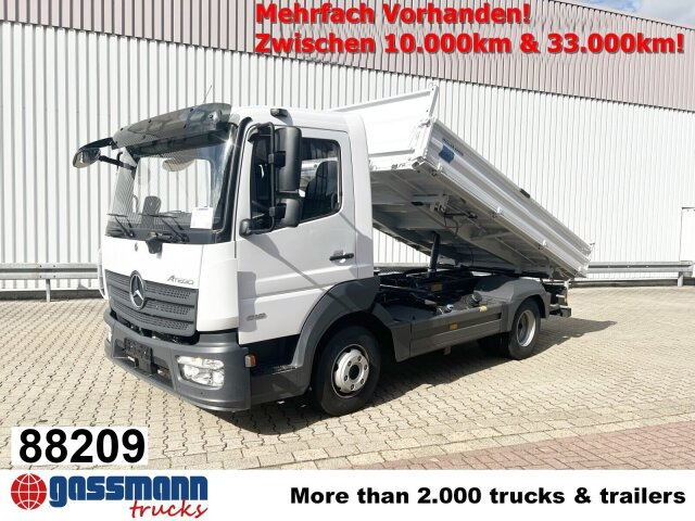 Mercedes-Benz Atego 818/23 K 4x2, 2x AHK, Meiller-Kipper, - Camion benne: photos 1 Mercedes-Benz Atego 818/23 K 4x2, 2x AHK, Meiller-Kipper, - Camion benne: photos 1
