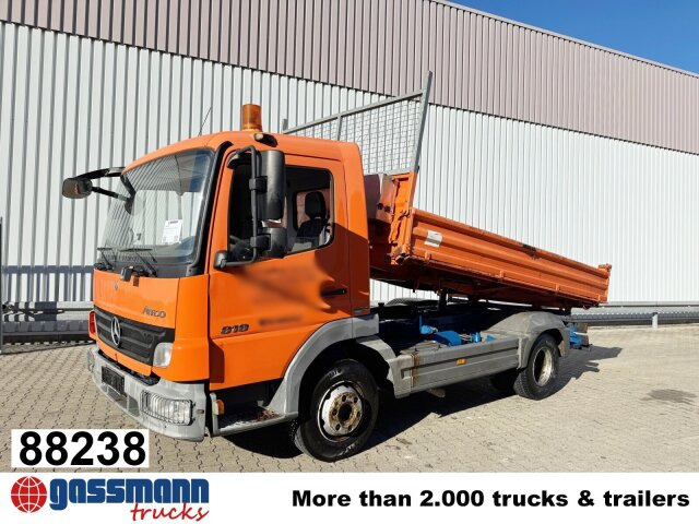 Mercedes-Benz Atego 818 K 4x2, 2x AHK - Camion benne: photos 1 Mercedes-Benz Atego 818 K 4x2, 2x AHK - Camion benne: photos 1
