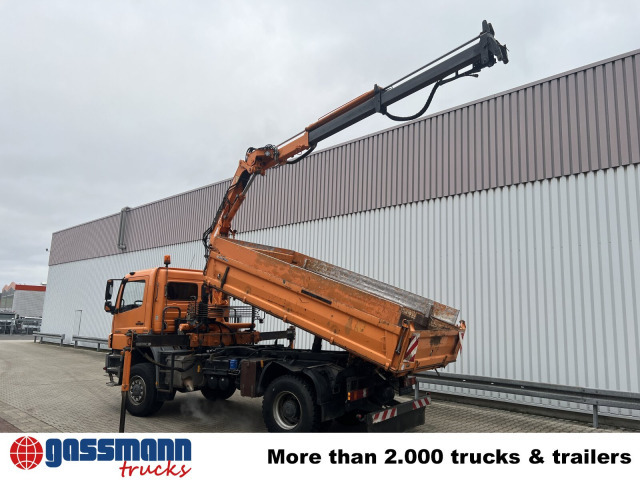 Camion benne, Camion grue Mercedes-Benz Axor 1829 AK 4x4 mit Kran Atlas AK 85.2: photos 10 Camion benne, Camion grue Mercedes-Benz Axor 1829 AK 4x4 mit Kran Atlas AK 85.2: photos 10