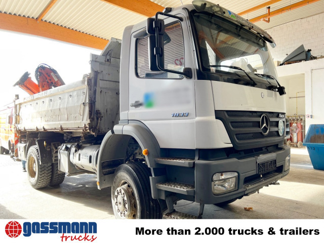 Mercedes-Benz Axor 1833 AK 4x4 mit Heckkran Atlas 105.2-A2L - Camion benne, Camion grue: photos 4 Mercedes-Benz Axor 1833 AK 4x4 mit Heckkran Atlas 105.2-A2L - Camion benne, Camion grue: photos 4