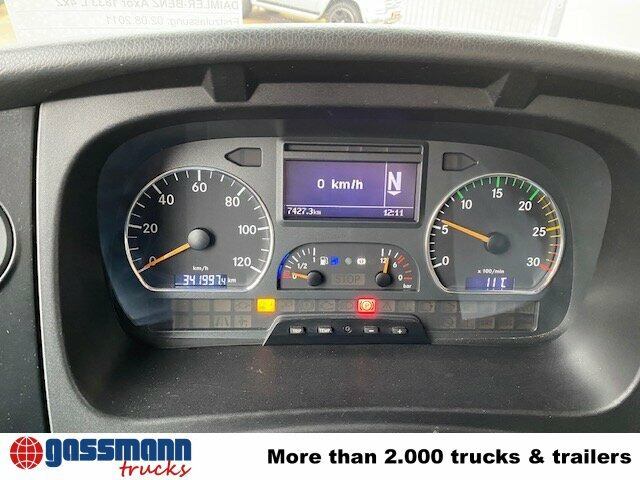 Mercedes-Benz Axor 1833 L 4x2 mit Heckkran Hiab XS 133 K-2 - Camion plateau, Camion grue: photos 4 Mercedes-Benz Axor 1833 L 4x2 mit Heckkran Hiab XS 133 K-2 - Camion plateau, Camion grue: photos 4