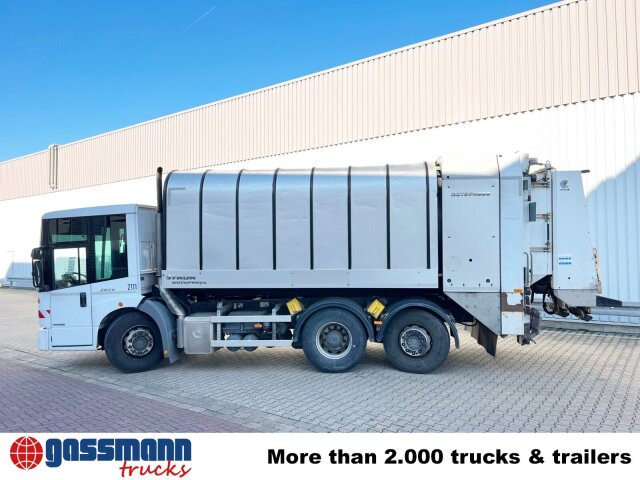 Benne à ordures ménagères pour transport de déchets Mercedes-Benz Econic 2629 LL 6x2/4 NLA, EEV, Lenkachse, FAUN: photos 15