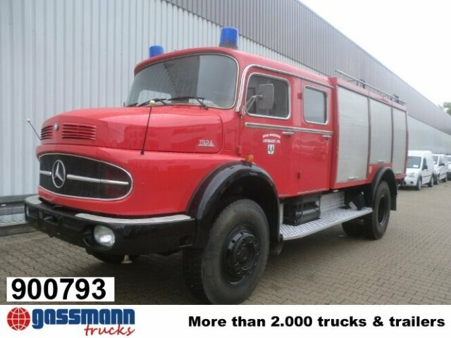 Mercedes-Benz LAK 1924 4x4 TLF, Feuerwehr - Camion de pompier: photos 1 Mercedes-Benz LAK 1924 4x4 TLF, Feuerwehr - Camion de pompier: photos 1