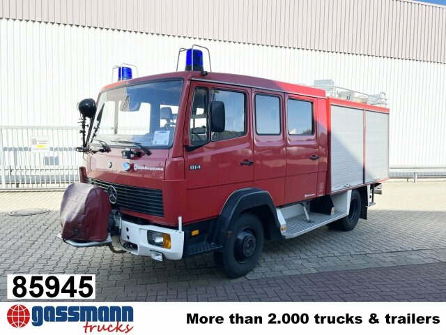 Mercedes-Benz LK 814 F 4x2, Löschfahrzeug LF8 - Camion de pompier: photos 1 Mercedes-Benz LK 814 F 4x2, Löschfahrzeug LF8 - Camion de pompier: photos 1
