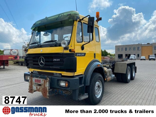 Mercedes-Benz SK II 2631 6x4, Winterdienstausstattung - Châssis cabine: photos 1 Mercedes-Benz SK II 2631 6x4, Winterdienstausstattung - Châssis cabine: photos 1