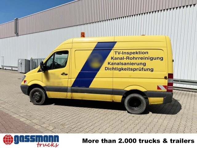 Balayeuse de voirie Mercedes-Benz Sprinter 516 KA 4x2, KaRo Hochdruckspüler: photos 6